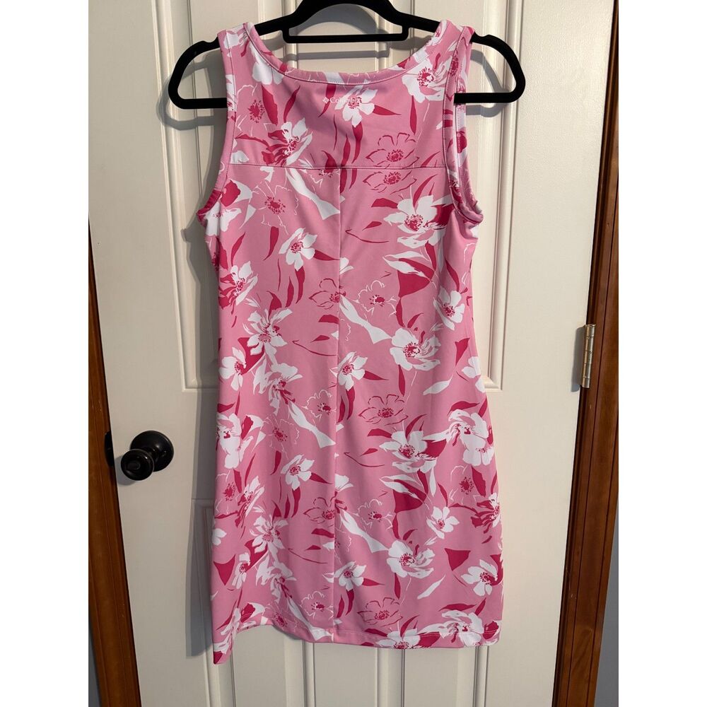 Columbia Dress Pink with white flowers size s